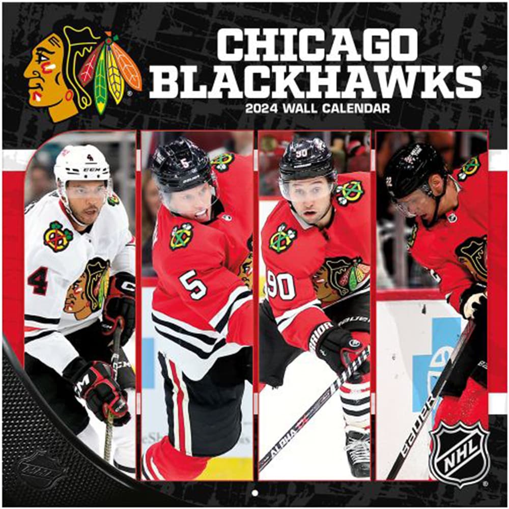 Chicago Blackhawks 2024 Mini Wall Calendar