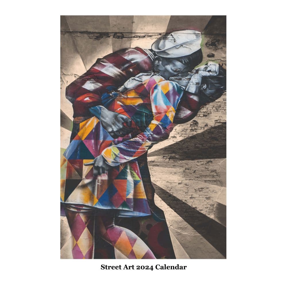 Street Art 2024 Poster Wall Calendar