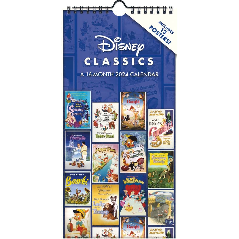 Disney 2024 Slim Wall Calendar