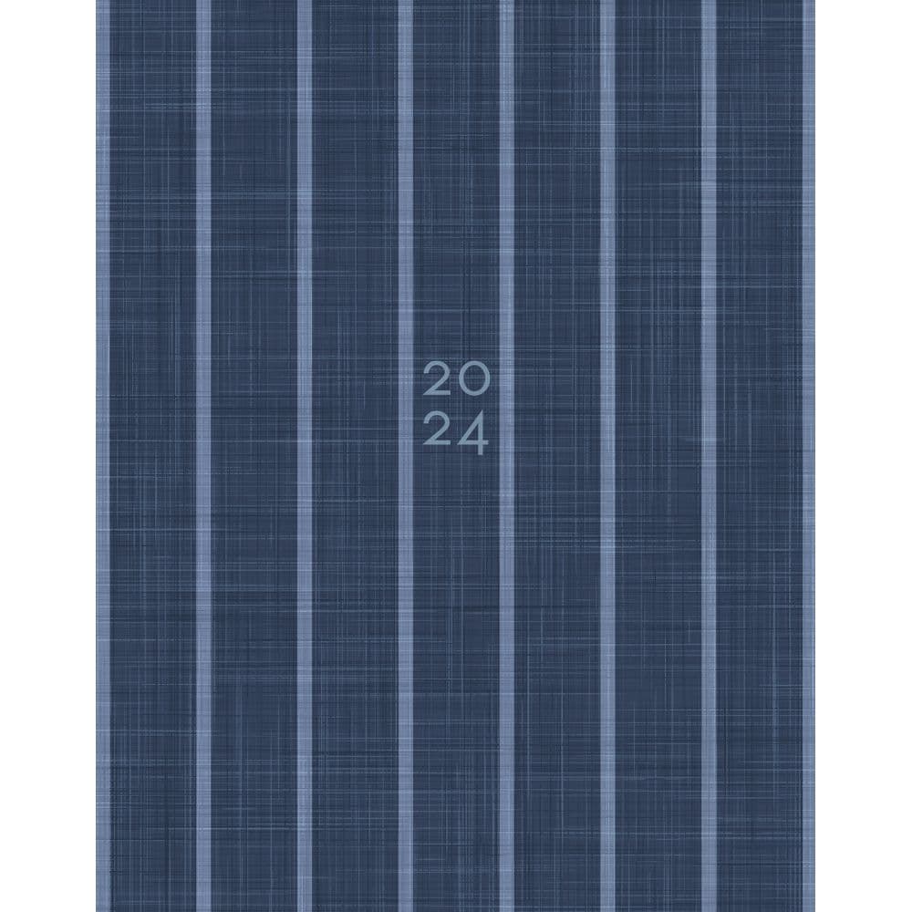 Denim Stripe Monthly 2024 Planner