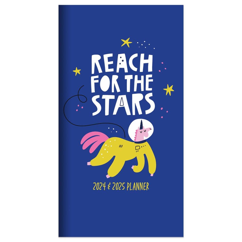 Unicorns Stars 2yr 2024 Pocket Planner