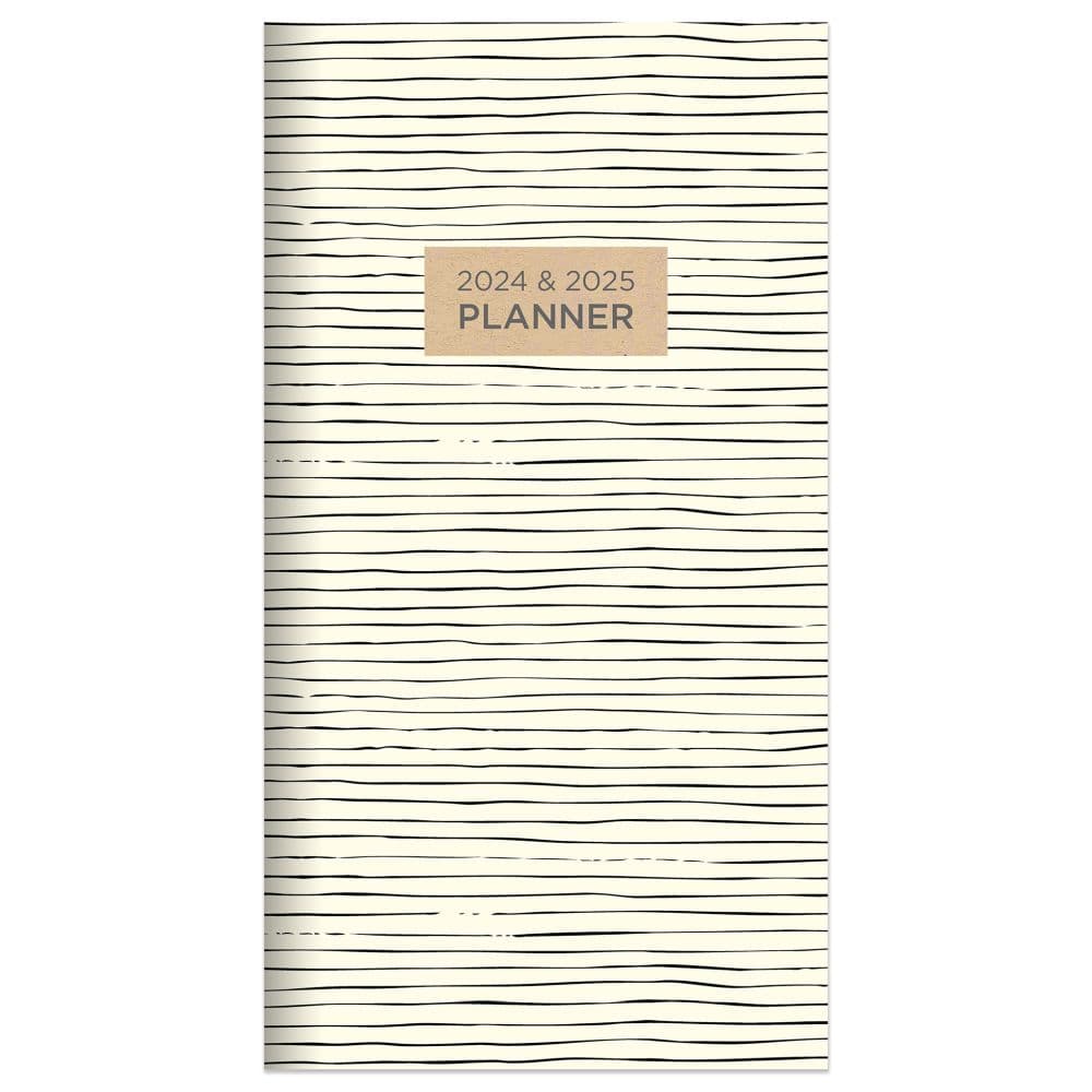 Sketchy Lines 2yr 2024 Pocket Planner