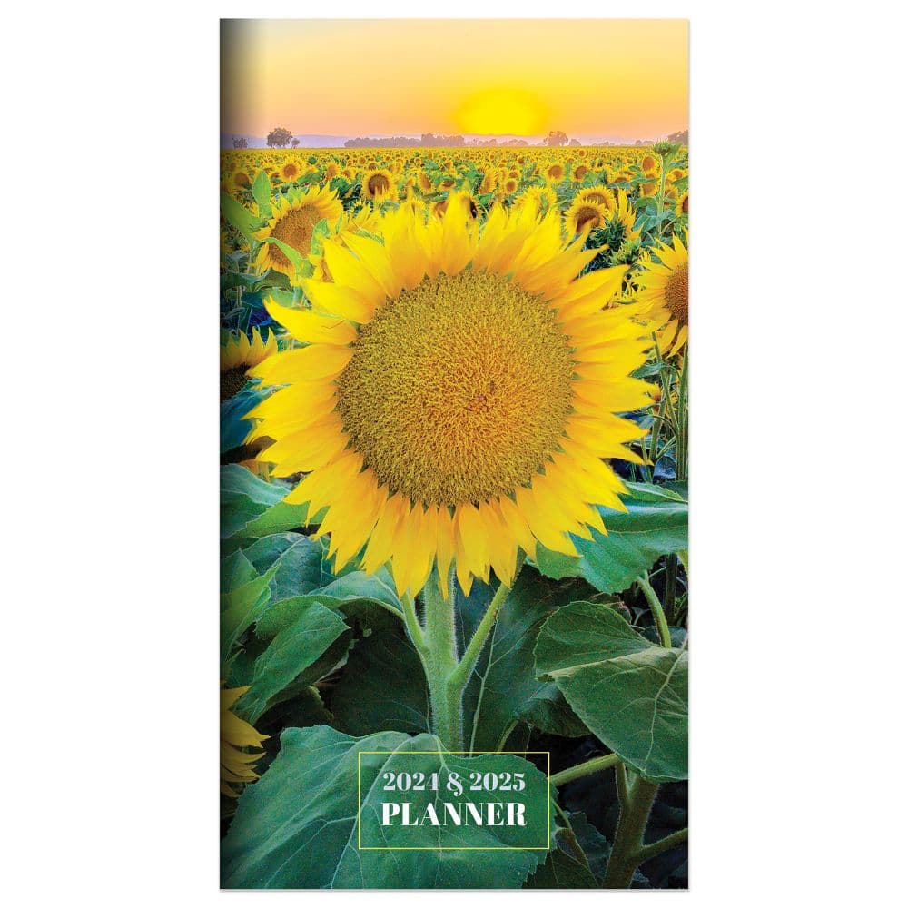 Sunflower 2yr 2024 Pocket Planner