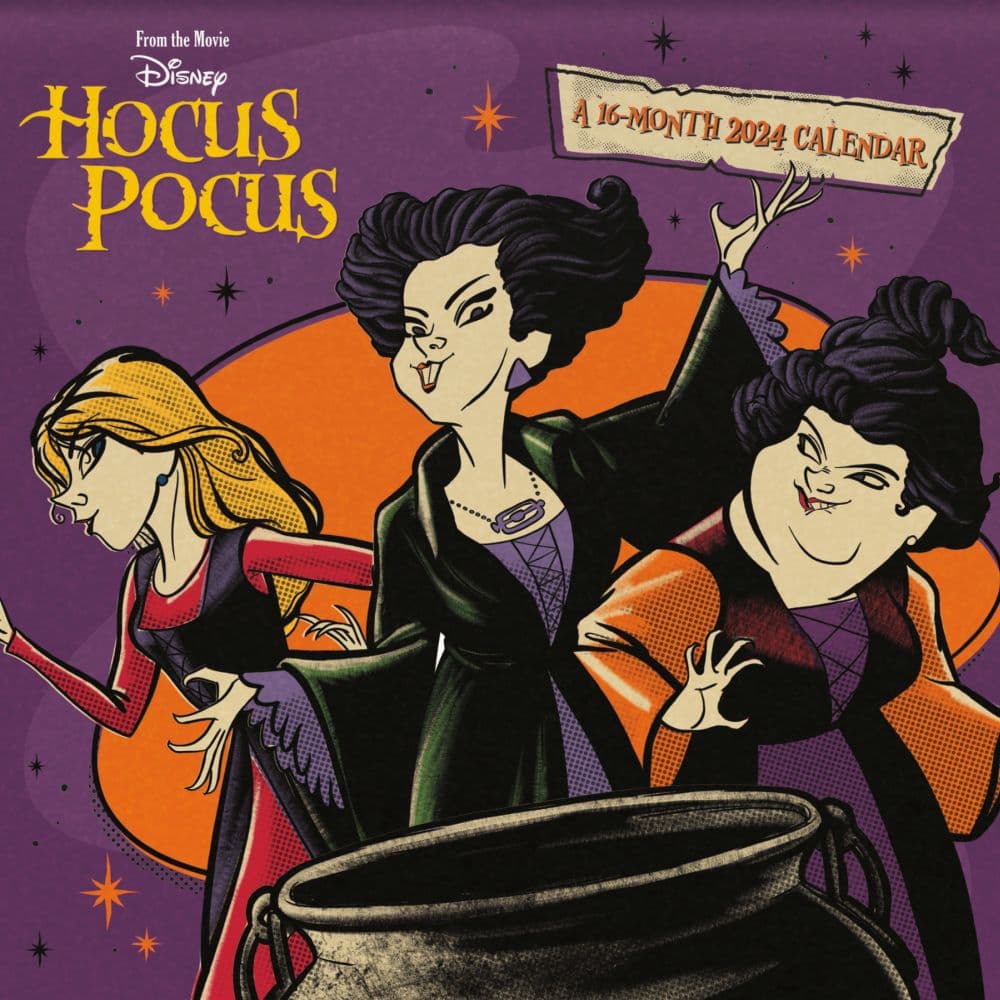 Hocus Pocus 2024 Wall Calendar