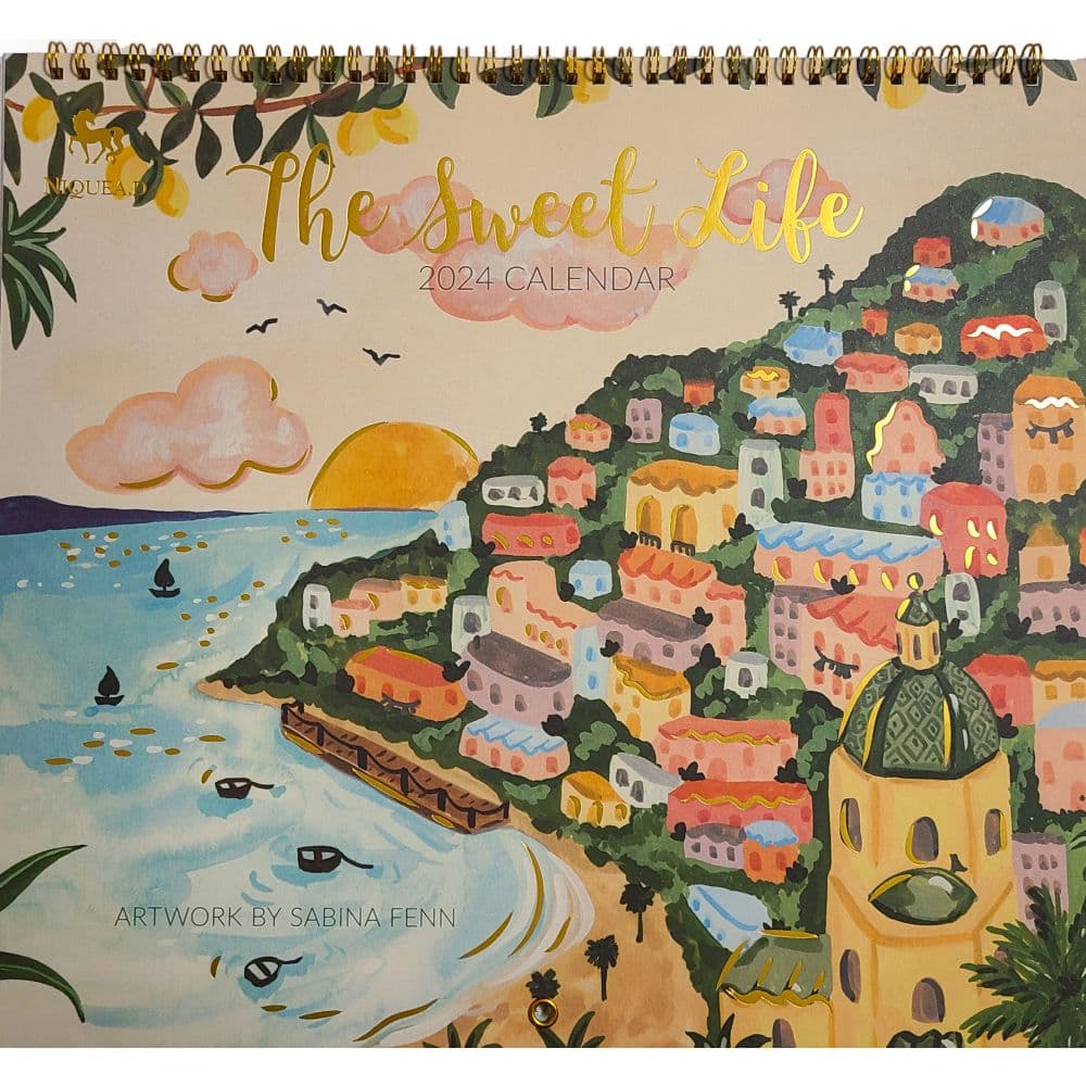 Sweet Life Spiral 2024 Wall Calendar