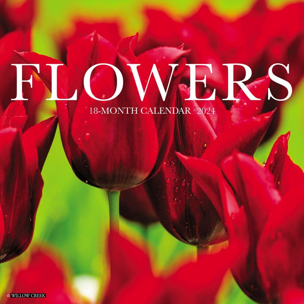 Flowers 2024 Wall Calendar