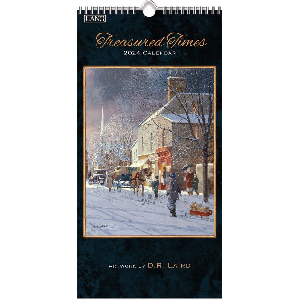 Treasured Times Vertical 2024 Wall Calendar