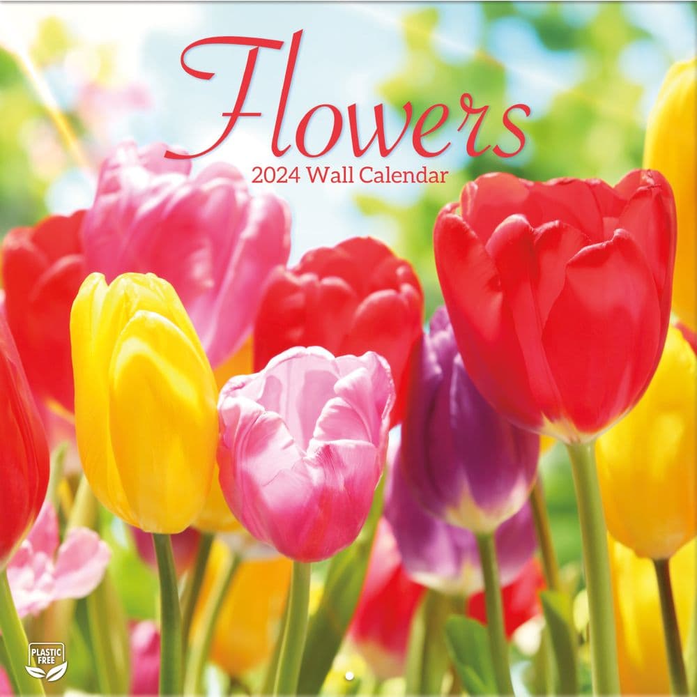 Flowers 2024 Wall Calendar