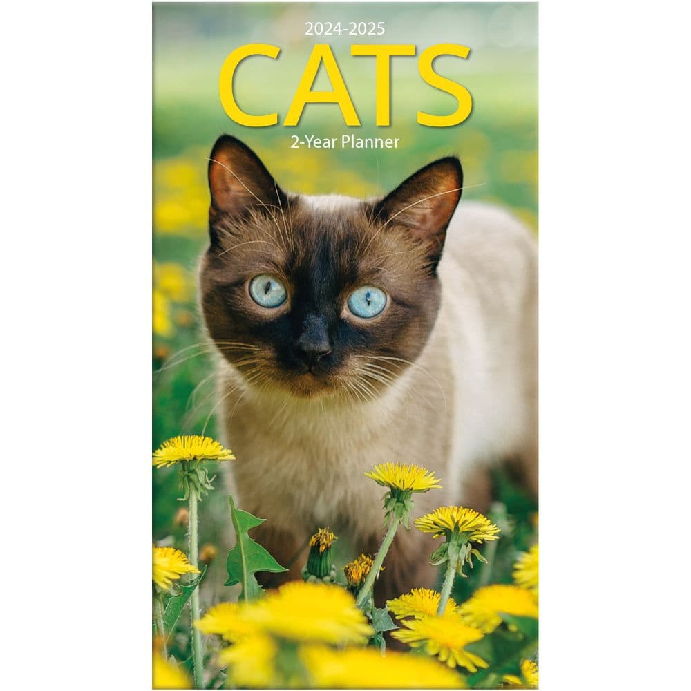 Cats 2 yr 2024 Pocket Planner