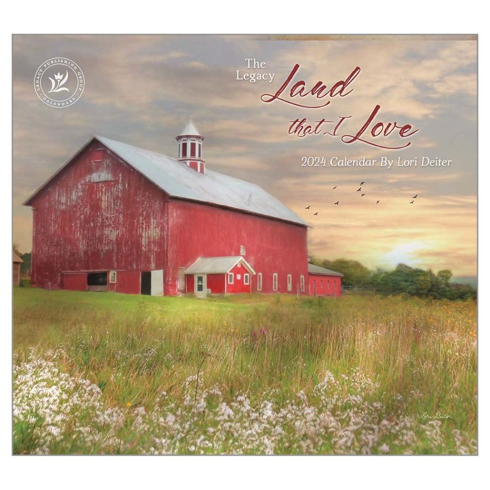 Land That I Love 2024 Wall Calendar