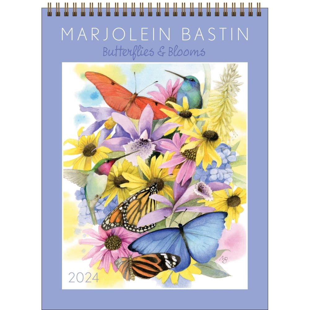 Marjolein Bastin 2024 Wall Calendar