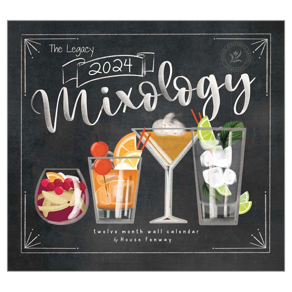 Mixology 2024 Wall Calendar