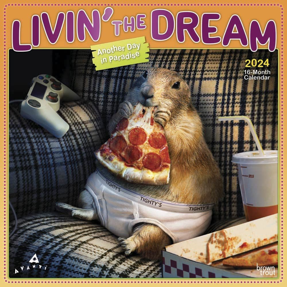 Living the Dream 2024 Wall Calendar