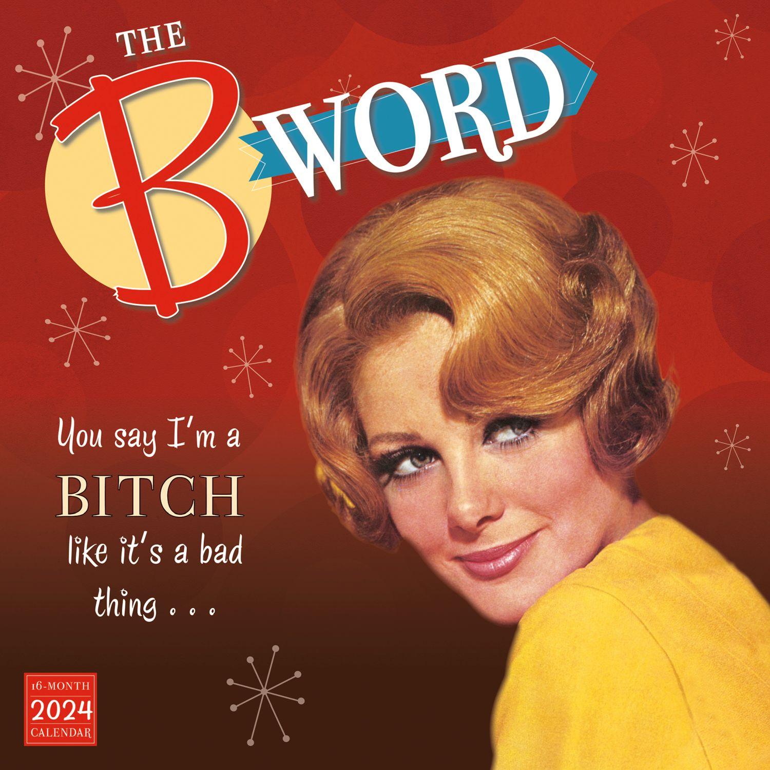 B Word 2024 Wall Calendar