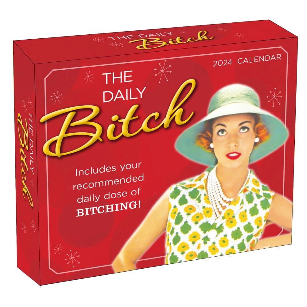 The Daily Bitch 2024 Desk Calendar