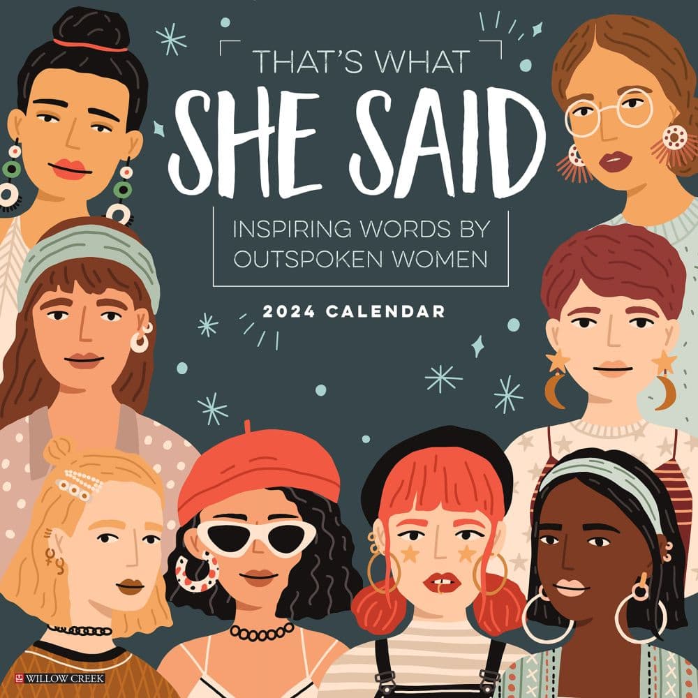 Thats What She Said 2024 Wall Calendar