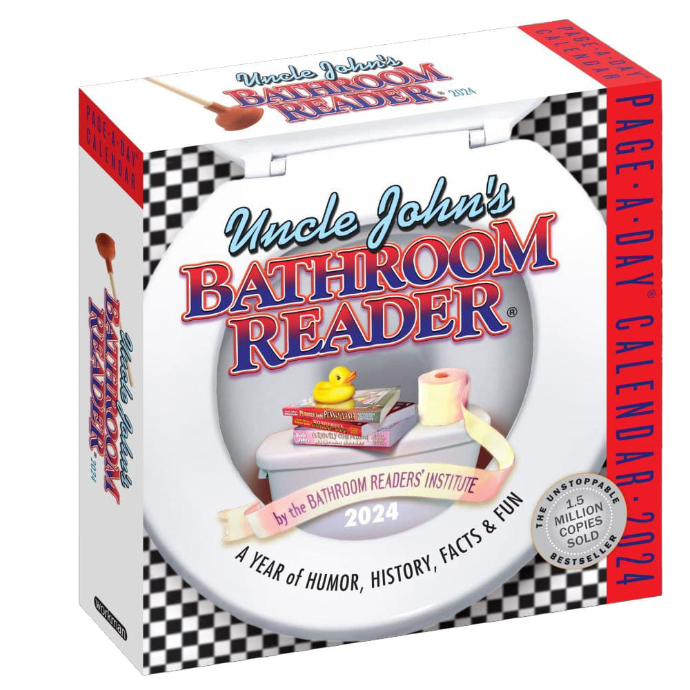 Uncle John's Bathroom Reader 2024 Desk Calendar