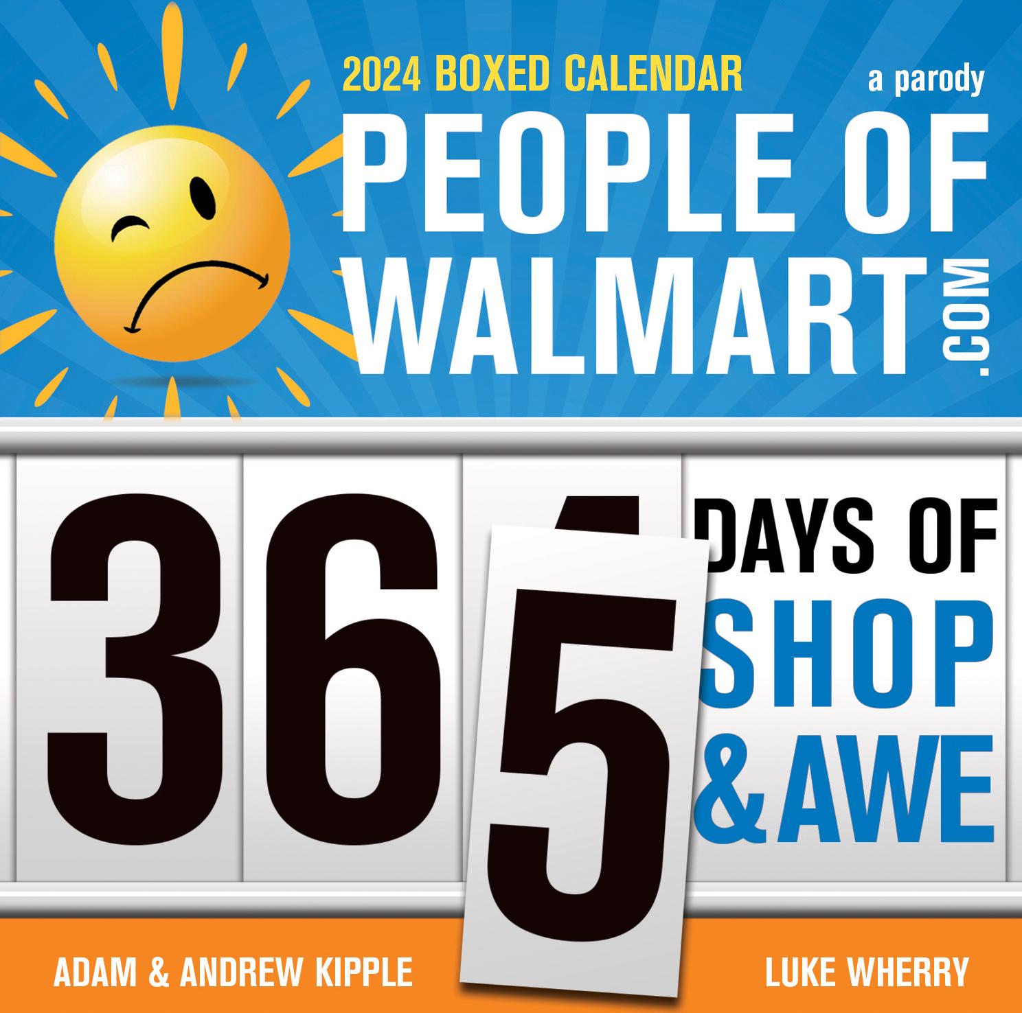 People of Walmart 2024 Desk Calendar