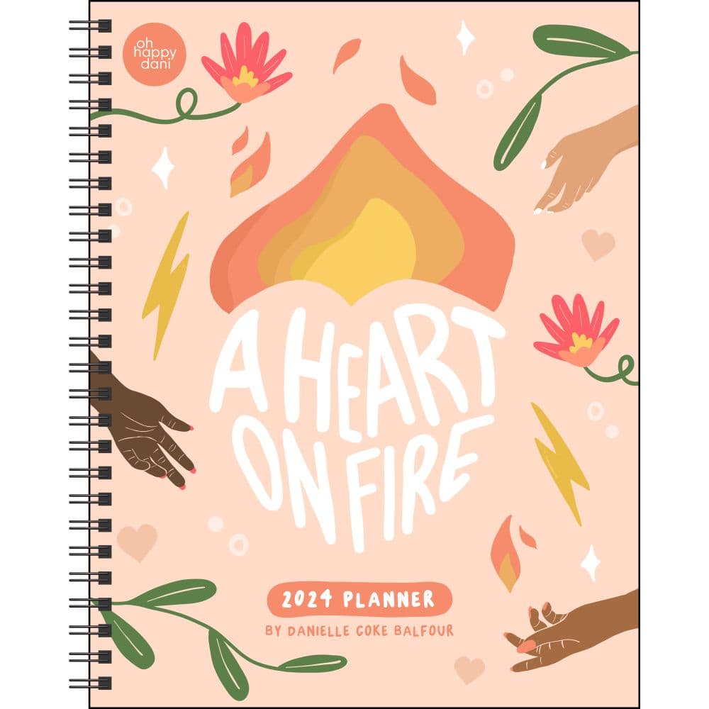 Heart on Fire 2024 Planner