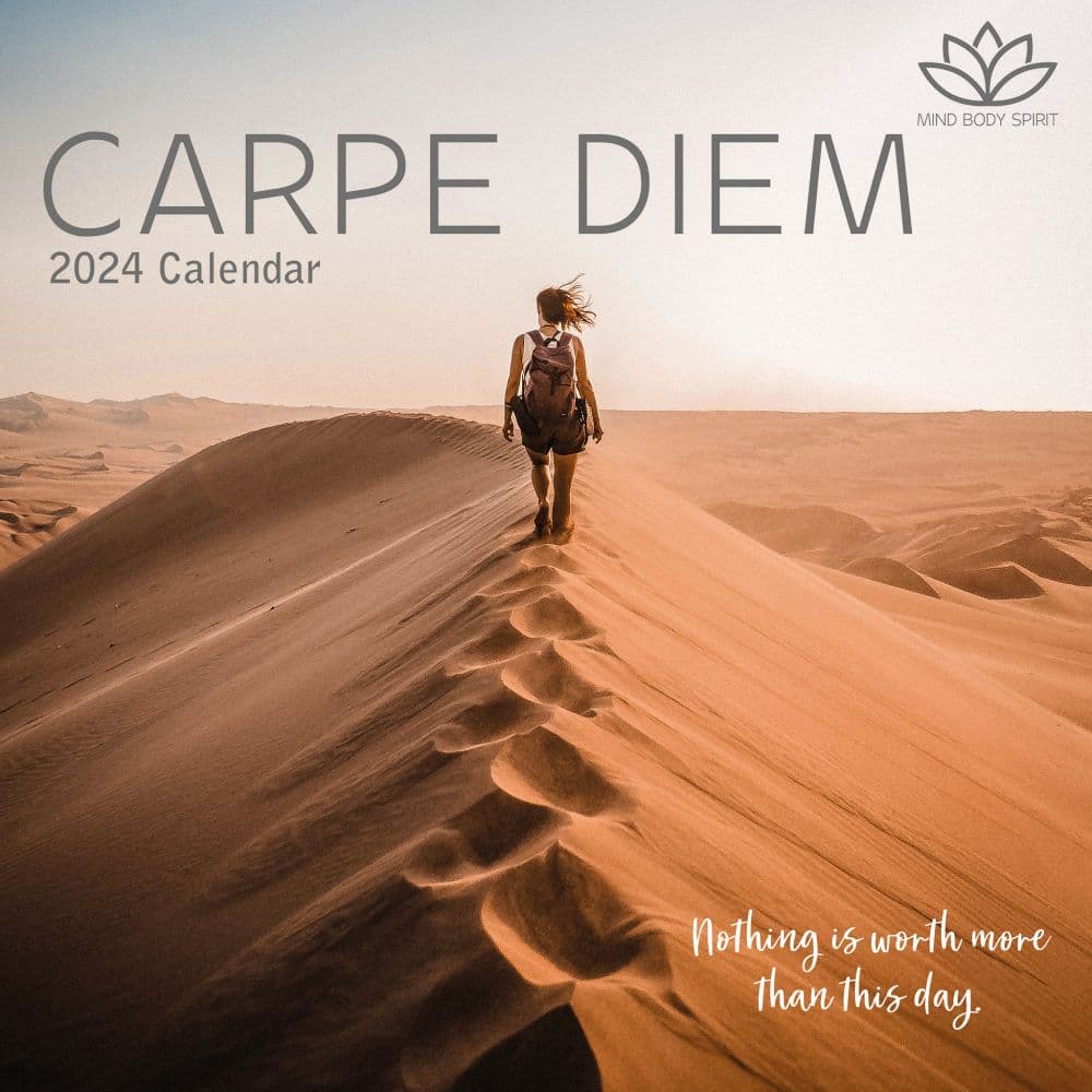 Carpe Diem 2024 Wall Calendar