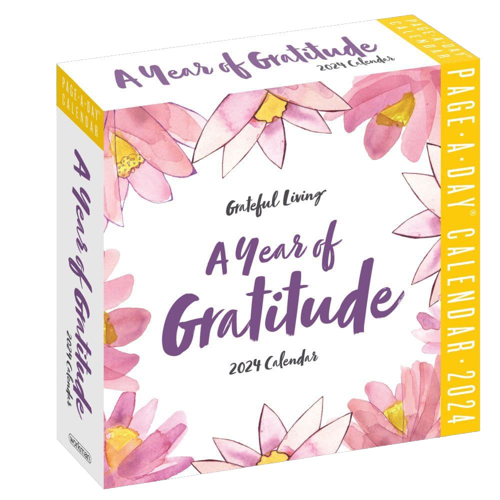 Gratitude Year of 2024 Desk Calendar