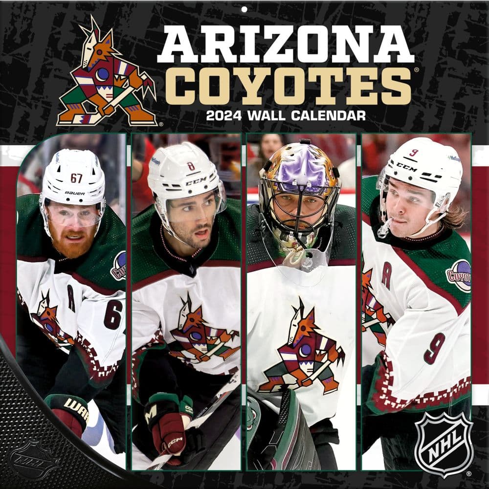 Arizona Coyotes 2024 Wall Calendar