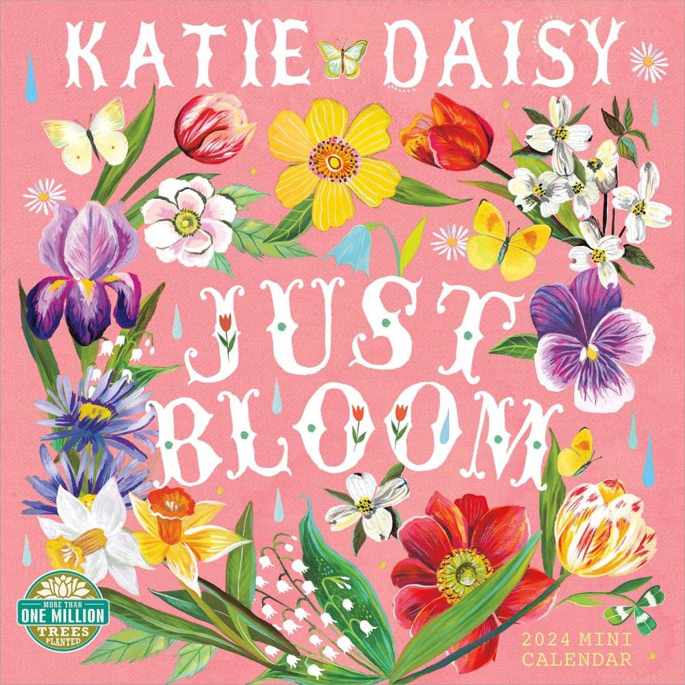 Katie Daisy 2024 Mini Wall Calendar