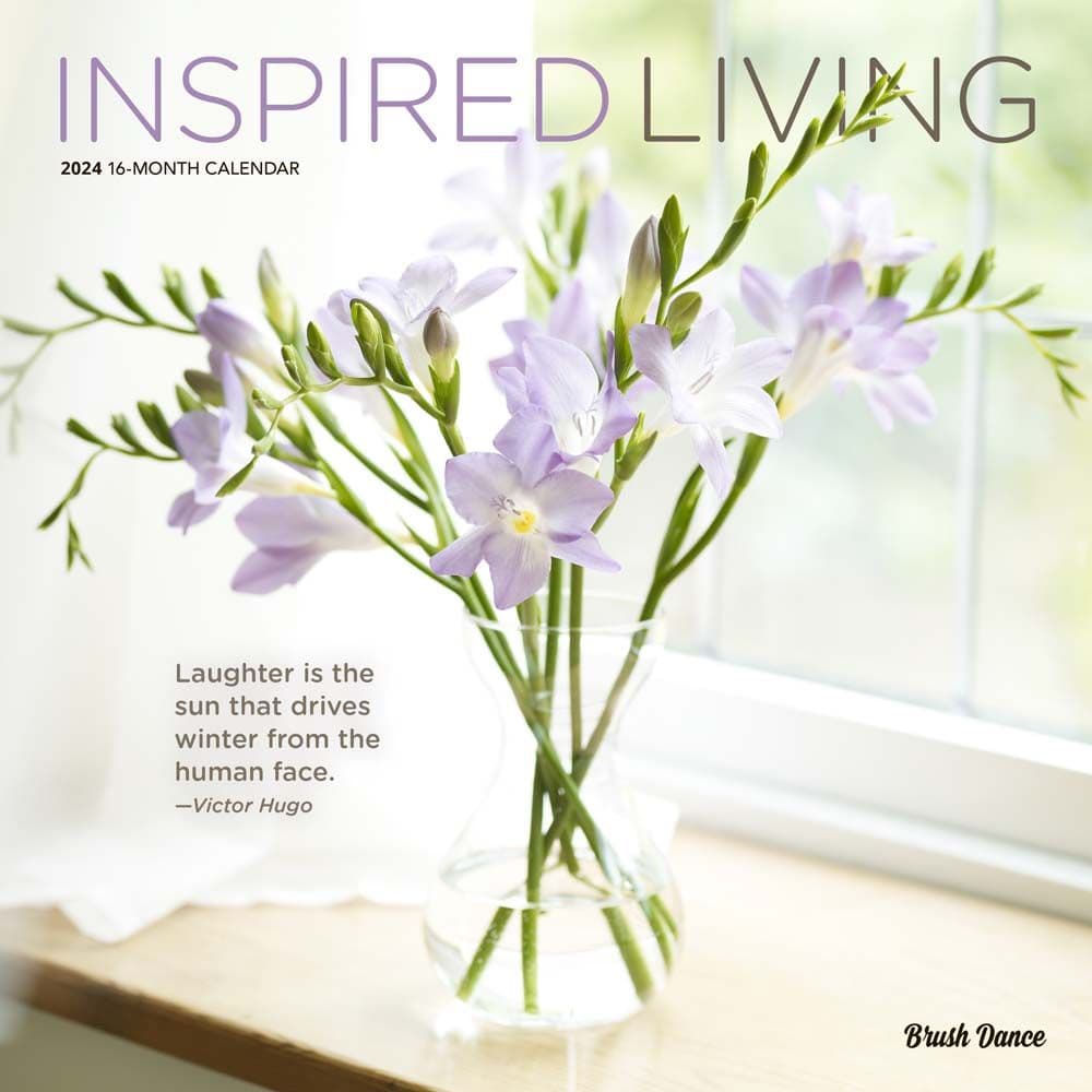 Inspired Living 2024 Wall Calendar