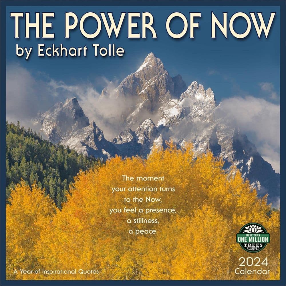 Power of Now 2024 Wall Calendar