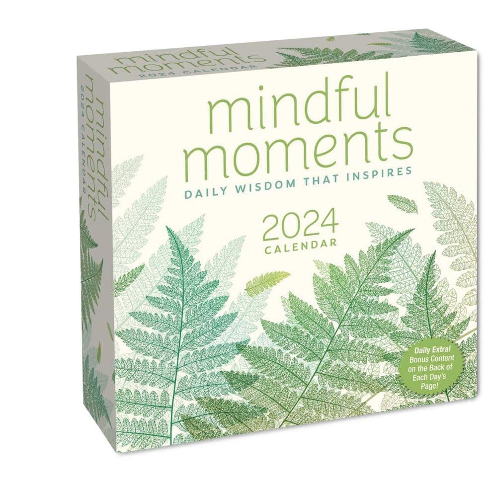 Mindful Moments 2024 Desk Calendar