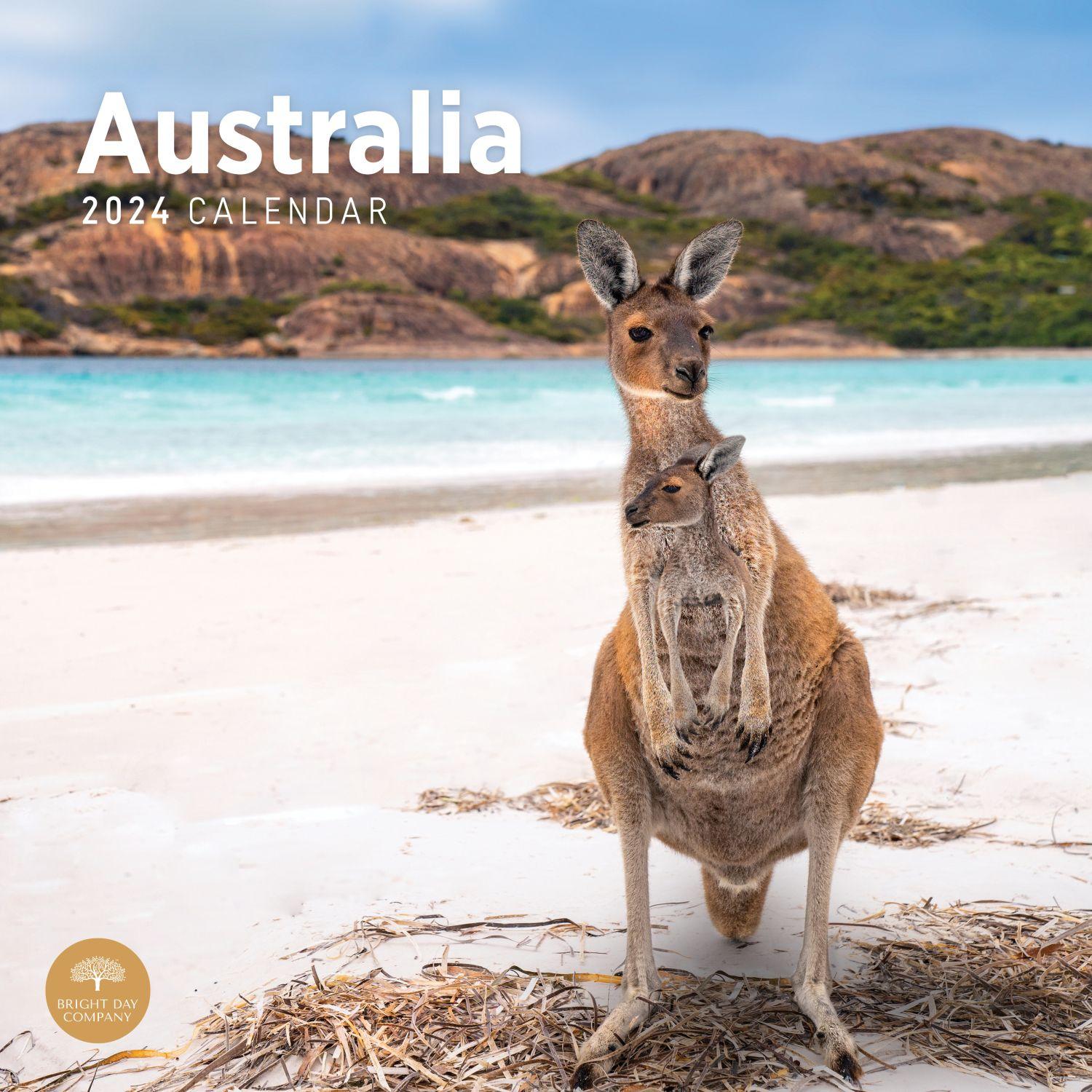 Australia 2024 Wall Calendar