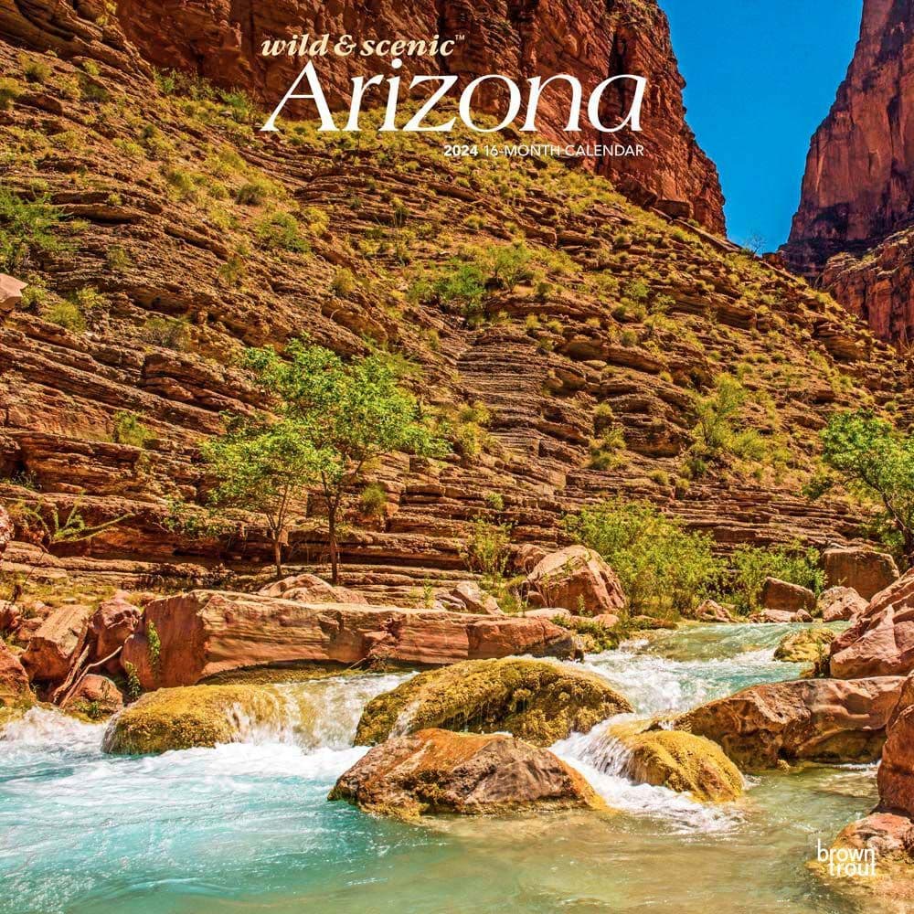 Arizona Wild and Scenic 2024 Wall Calendar