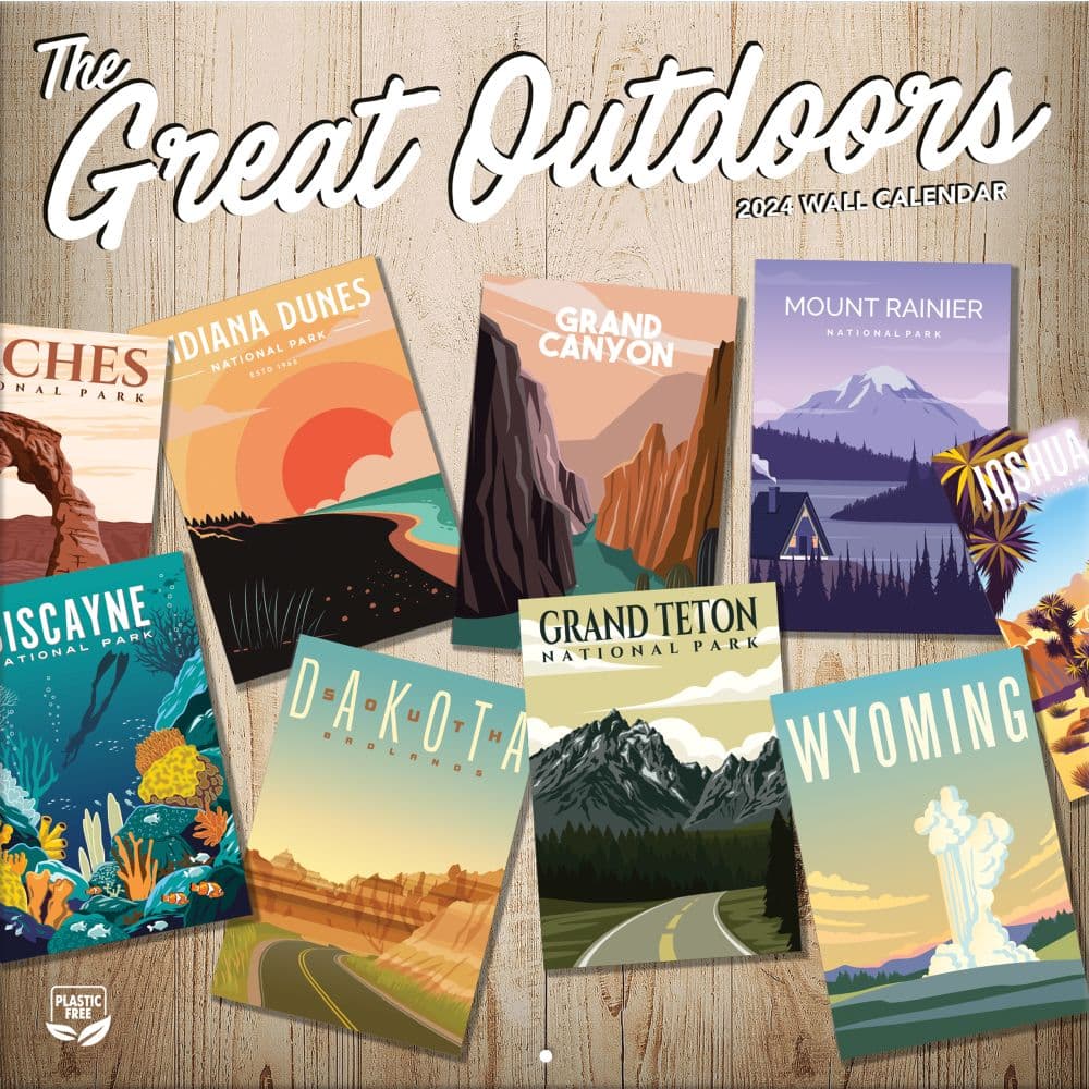 Great Outdoors Photo 2024 Wall Calendar