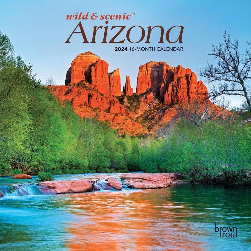 Arizona 2024 Mini Wall Calendar