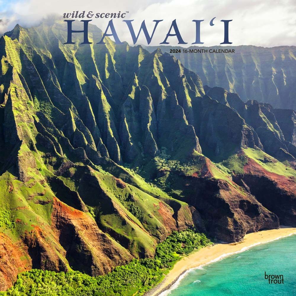 Hawaii 2024 Wall Calendar