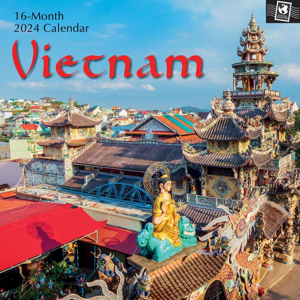 Vietnam 2024 Wall Calendar