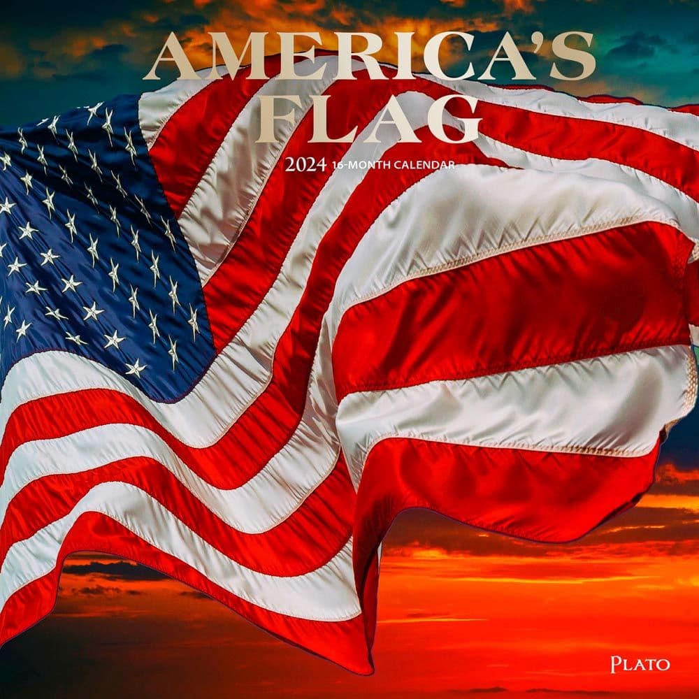 Americas Flag 2024 Wall Calendar