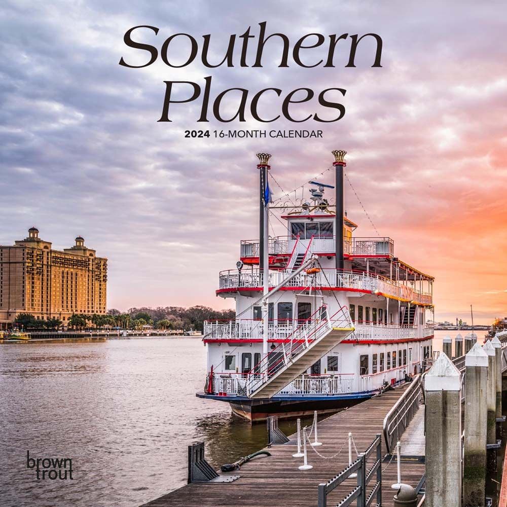 Southern Places 2024 Mini Wall Calendar