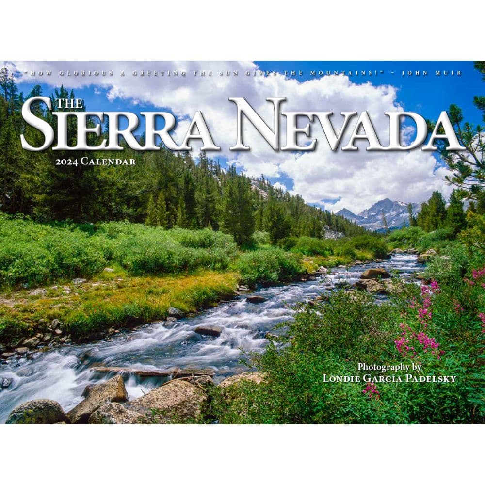 Sierra Nevadas 2024 Wall Calendar