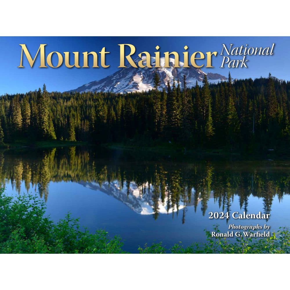 Mount Rainier 2024 Wall Calendar