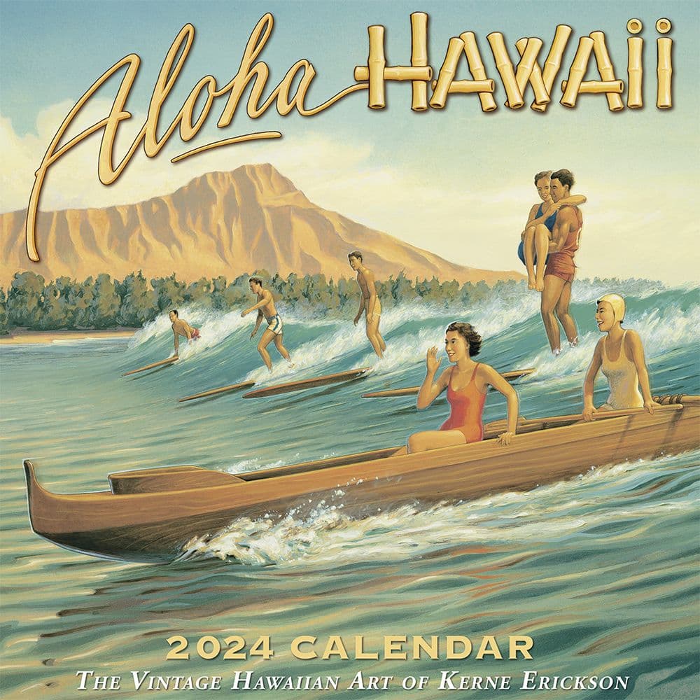 Hawaii 2024 Wall Calendar