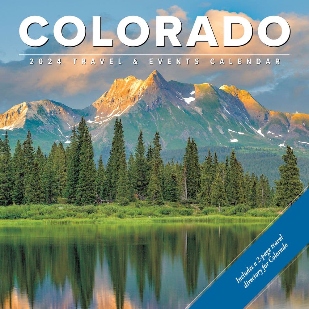 Colorado Travel & Events 2024 Wall Calendar