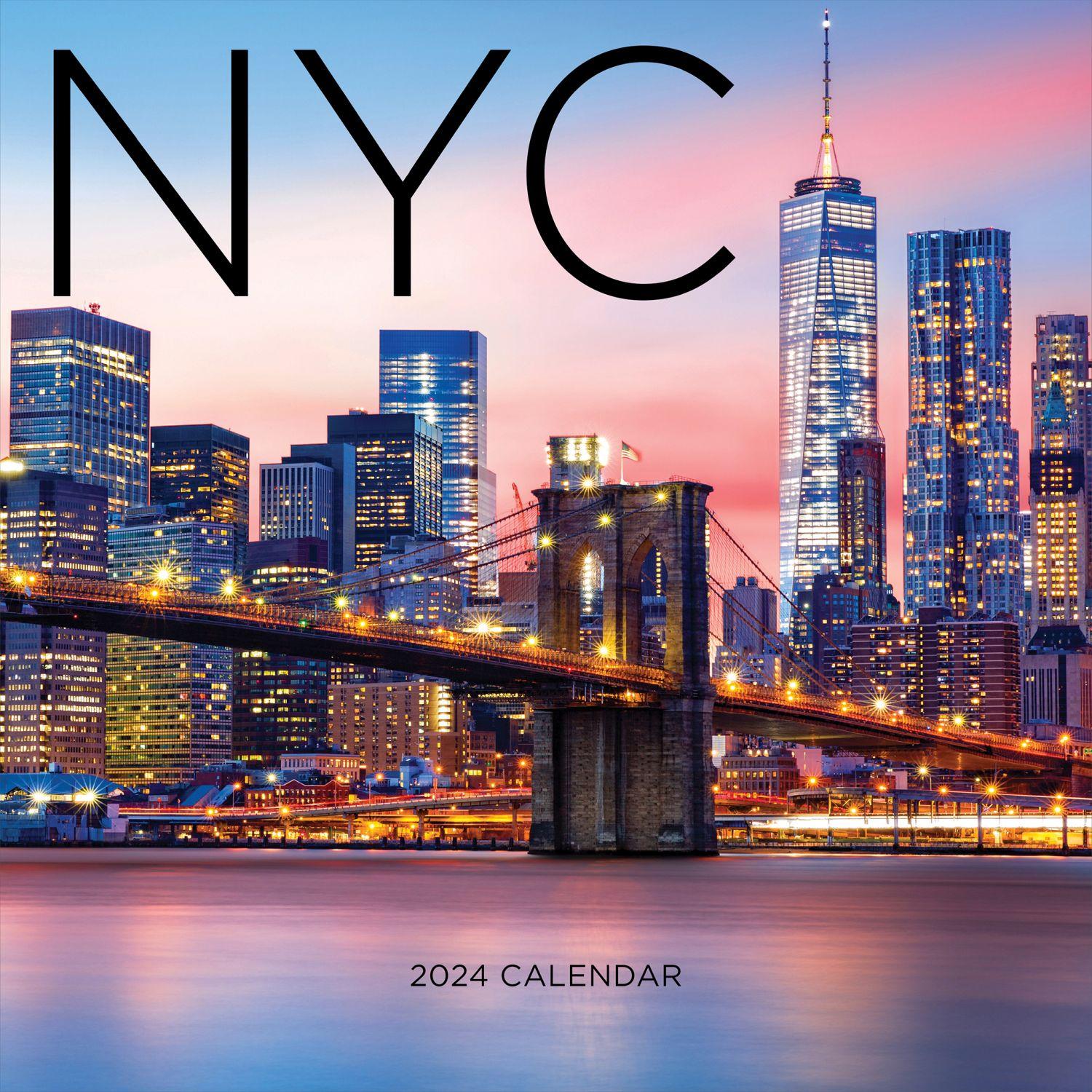 NYC 2024 Wall Calendar