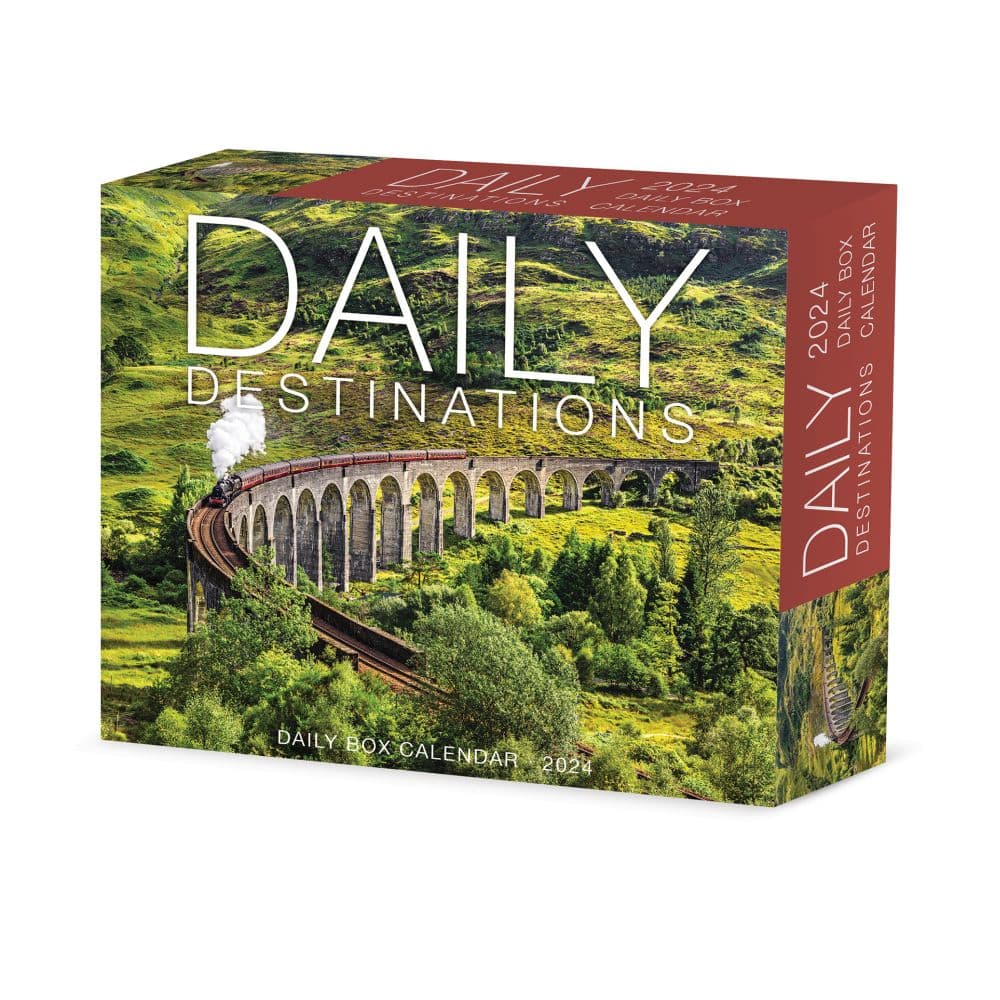 Daily Destinations 2024 Desk Calendar