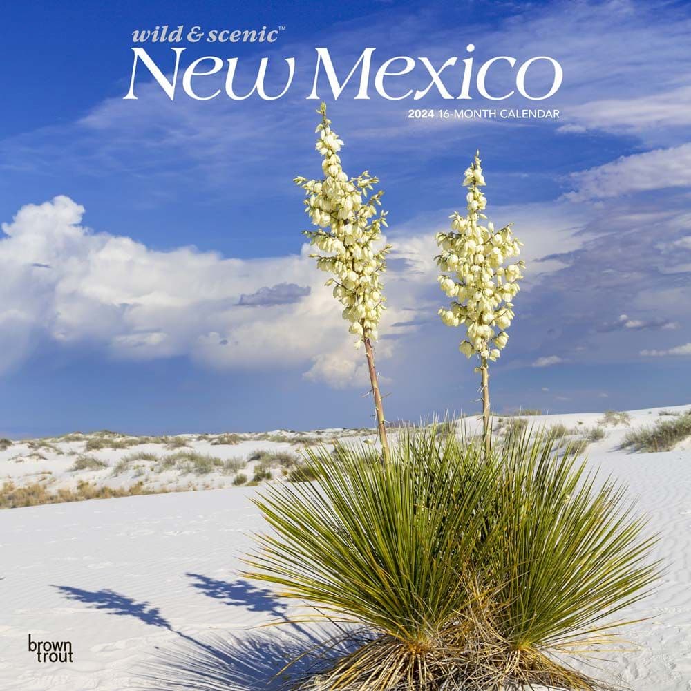 New Mexico Wild and Scenic 2024 Wall Calendar