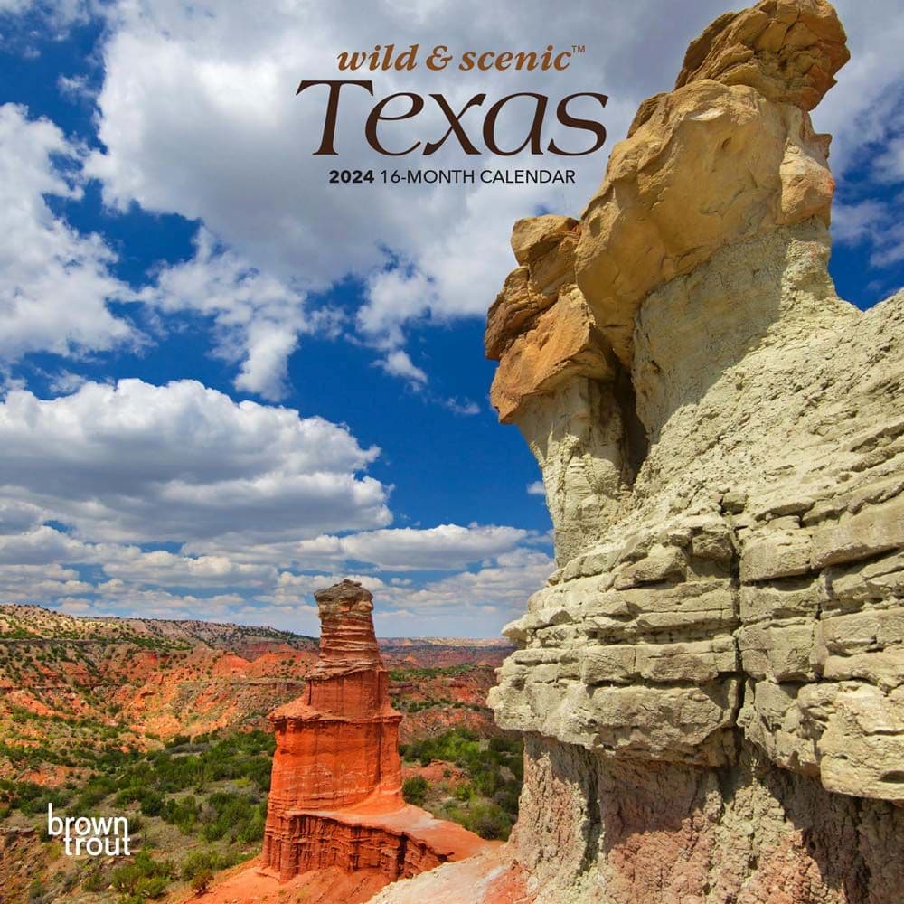 Texas 2024 Mini Wall Calendar