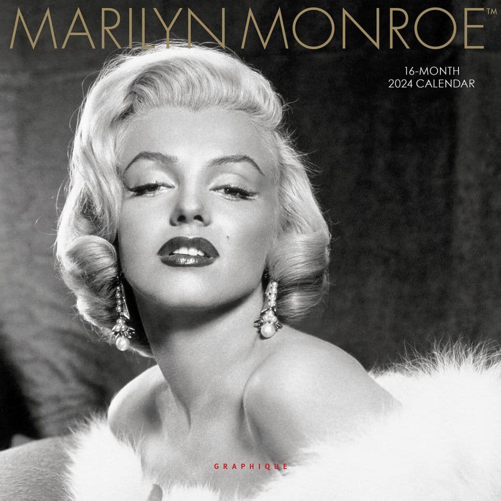 Marilyn Monroe 2024 Mini Wall Calendar