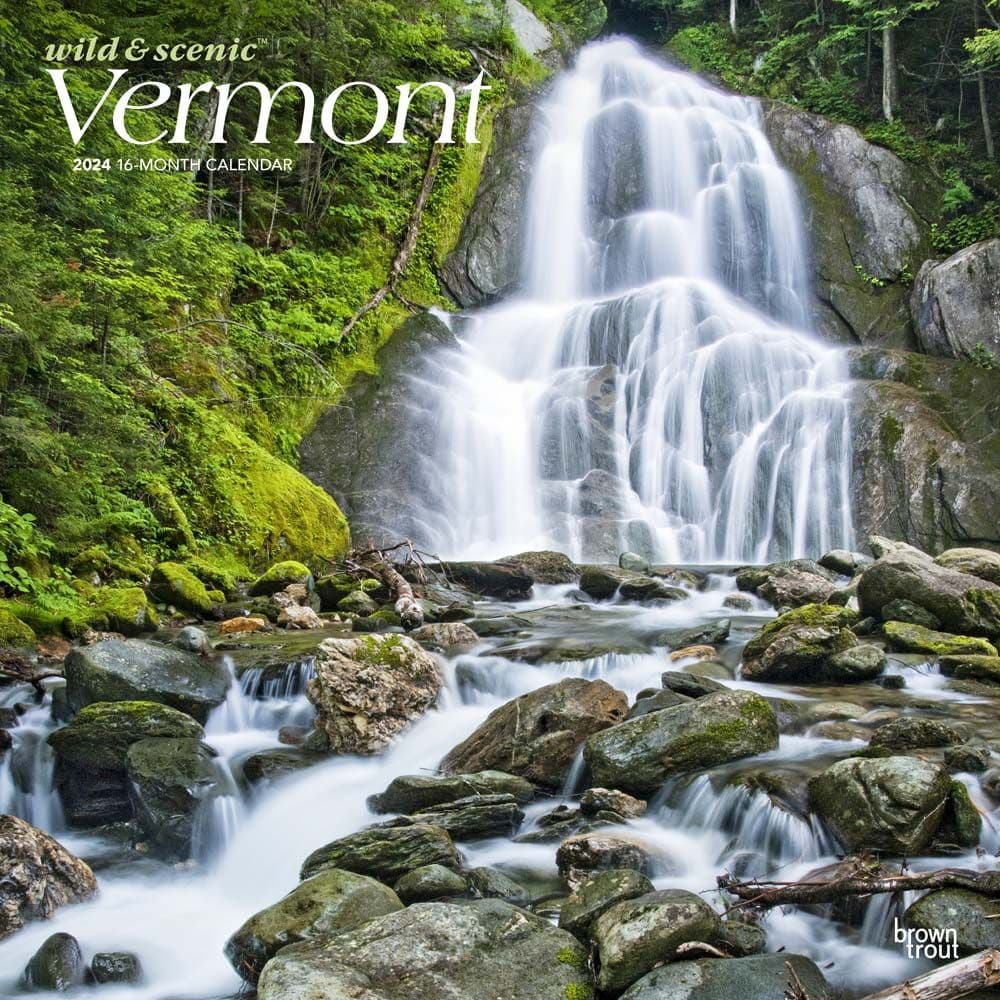 Vermont Wild and Scenic 2024 Wall Calendar