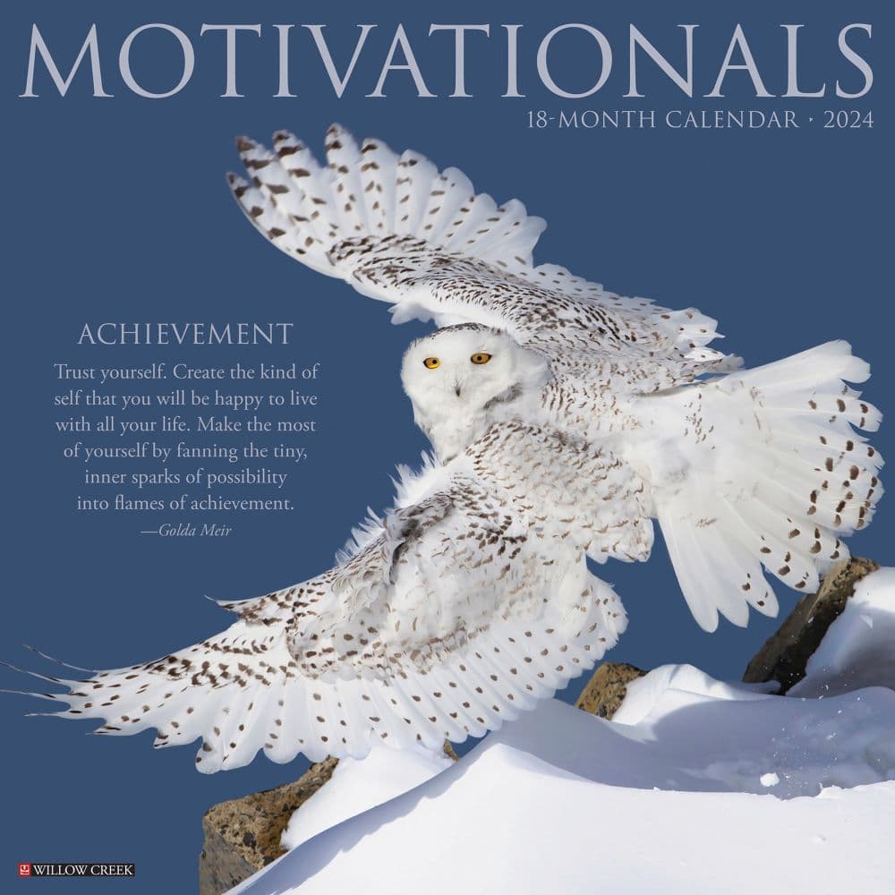 Motivationals 2024 Wall Calendar