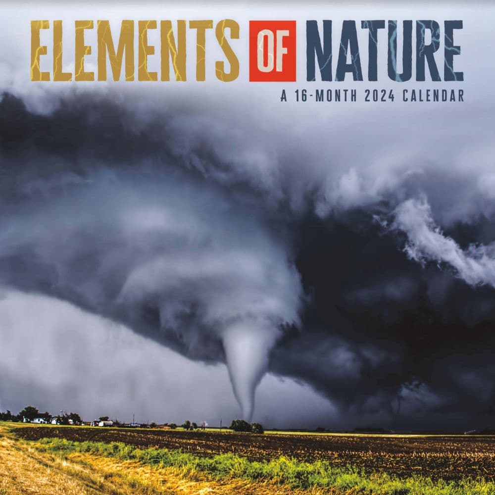 Elements Of Nature 2024 Wall Calendar